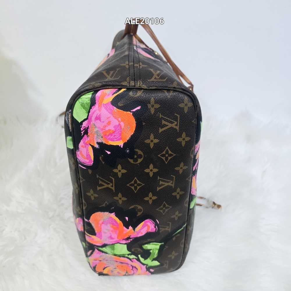 Louis Vuitton Monogram Rose Neverfull MM Tote Bag VI5008 - Picture 13 of 16